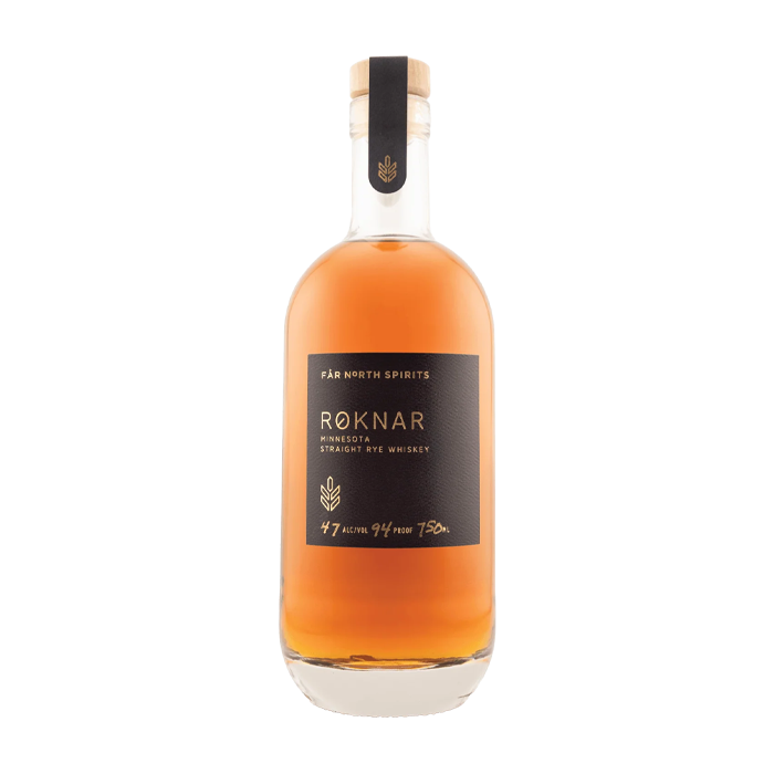 Far North Roknar Minnesota Straight Rye Whiskey (750ML)