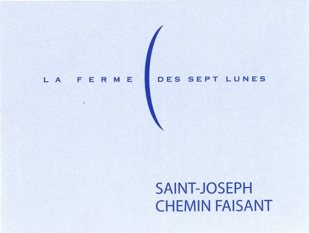 Ferme des Sept Lunes St Joseph Chemin Faisant 2020 (750ML)