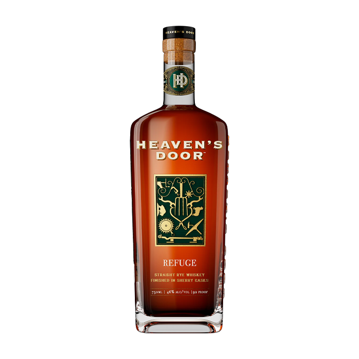 Heaven's Door Refuge Sherry Cask Finish Straight Rye  Whiskey (750ML)