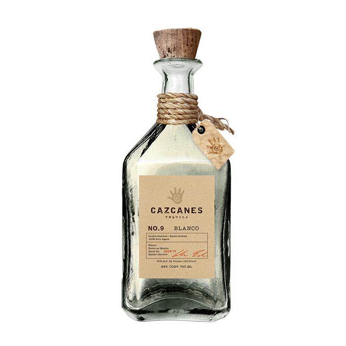Cazcanes No 9 Tequila Blanco 100 Proof (750ML)