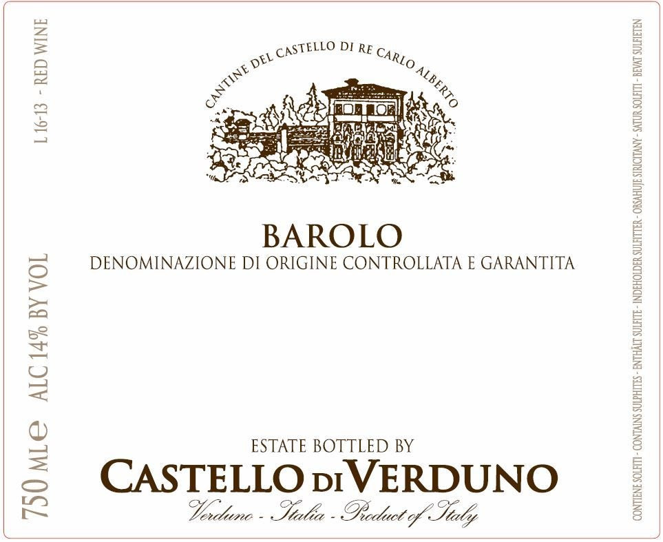 Barolo Castello di Verduno 2022 (750ML)