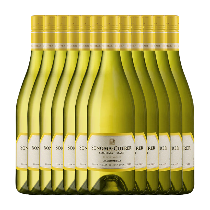 Sonoma Cutrer Sonoma Coast Chardonnay 2022 Twelve-Bottle Case (750ML)