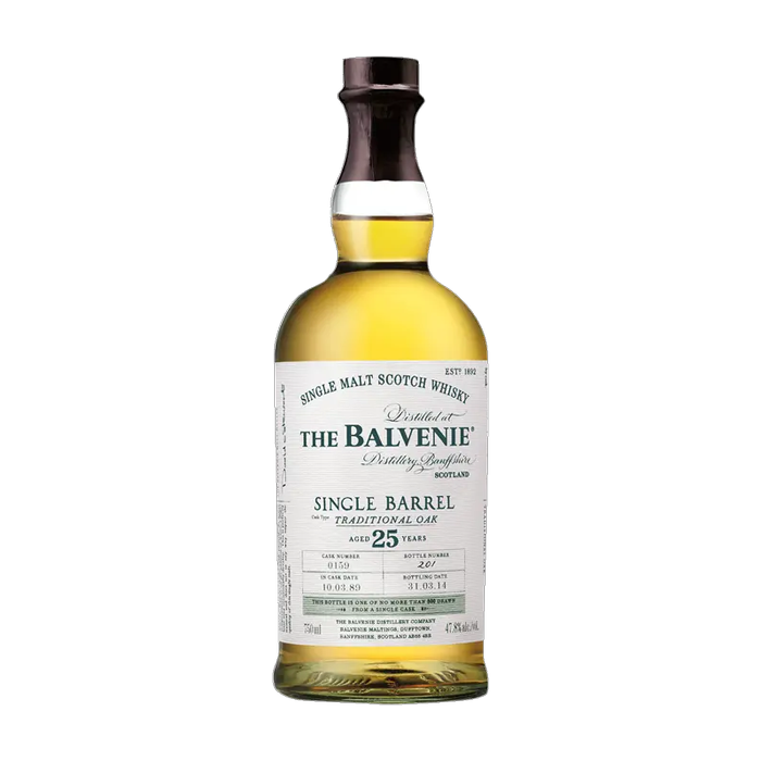 Balvenie Single Barrel 25 Year Single Malt Scotch (750ML)